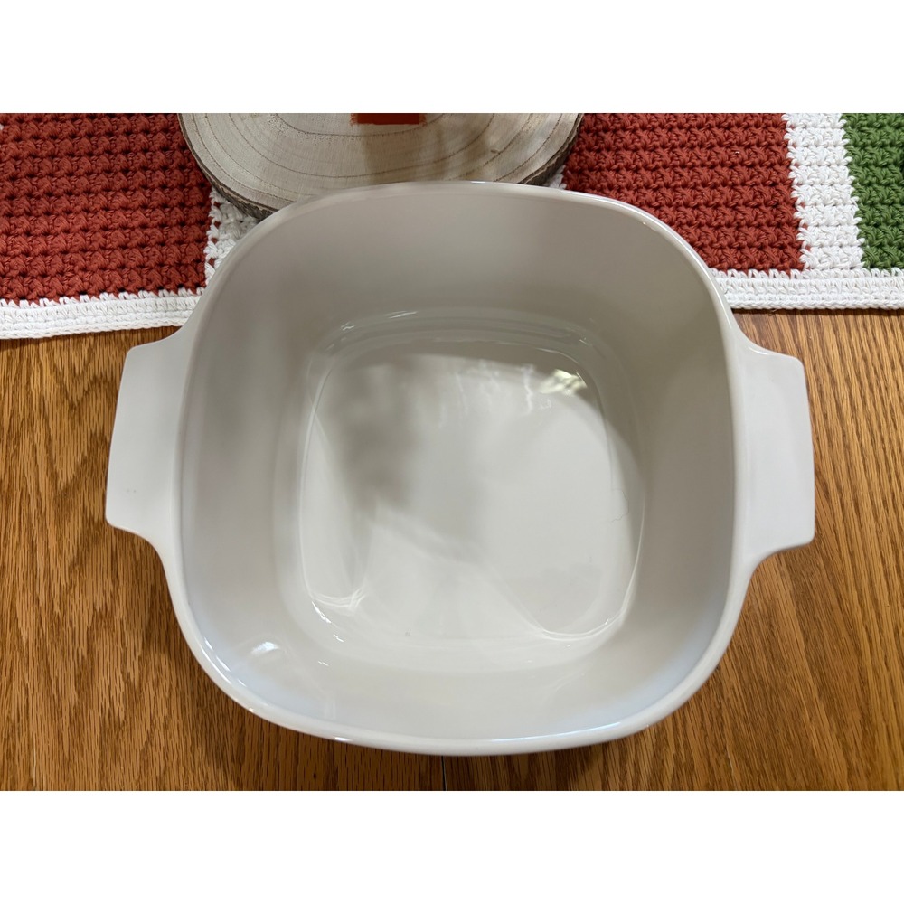 Corning Ware English Meadow A-3-B 3 Liter Casserole Dish Square Floral Vintage - Picture 4 of 8
